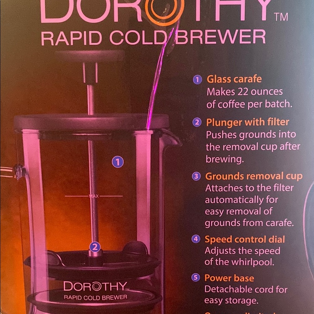 NWT  Rapid Cold Brewer - Picture 4 of 5